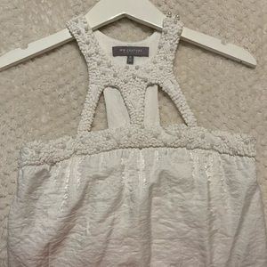 MM Couture White Mini Dress